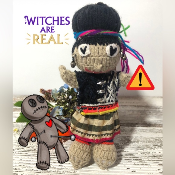 Accessories - NEW Voodoo Doll. Doll Keychain. Witchcraft. Handmade. Handbag’s Accessory